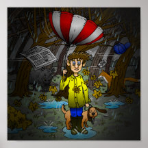 Rainy and Windy Autumn