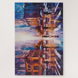 Rainy City Puzzle, 16 tum x 20 tum, 520 delar Pussel