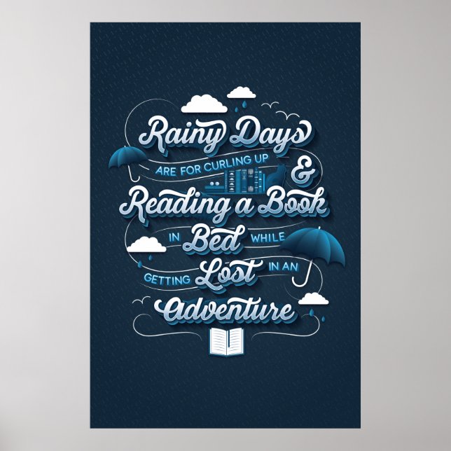 Rainy Day Äventyr Poster (24x36) (Framsidan)