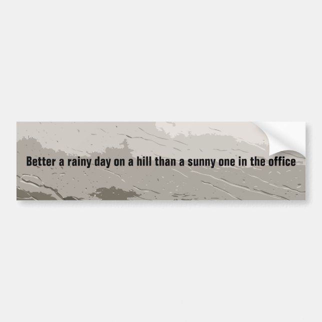 Rainy Day Bildekal (Framsidan)