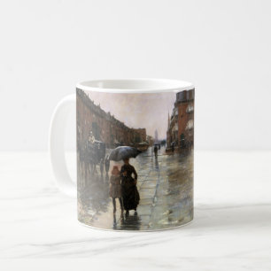 Rainy Day, Boston av Frederick Childe Hassam Kaffemugg
