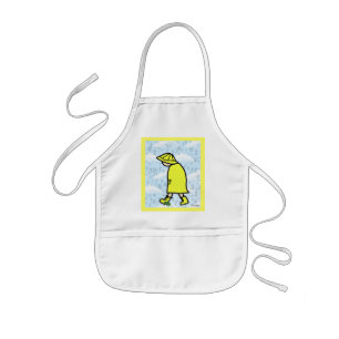 Rainy Day Boy Kids Apron Barnförkläde