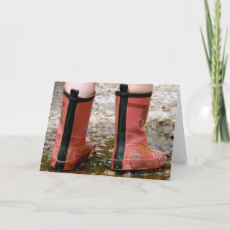 Rainy Day Greeting Card Kort