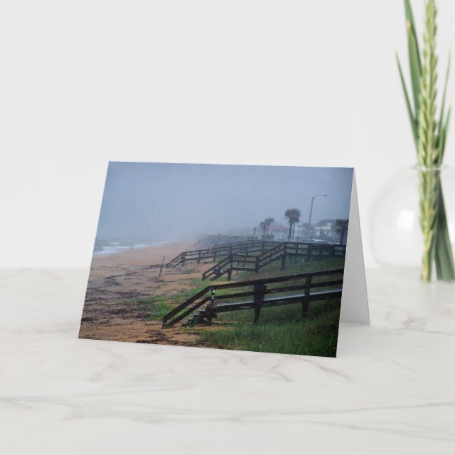 Rainy Day i Flagler Beach Florida Kort (Framsida)