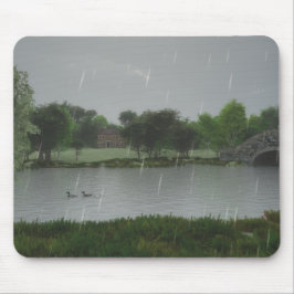 Rainy Day i Sjö Mousepad Musmatta