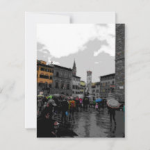 Rainy Day in Florence Italien Ligcape Photography