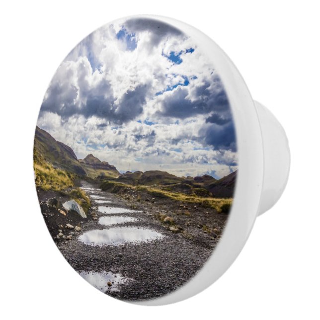 Rainy Day in Torres Del Paine NP Knopp (Höger)