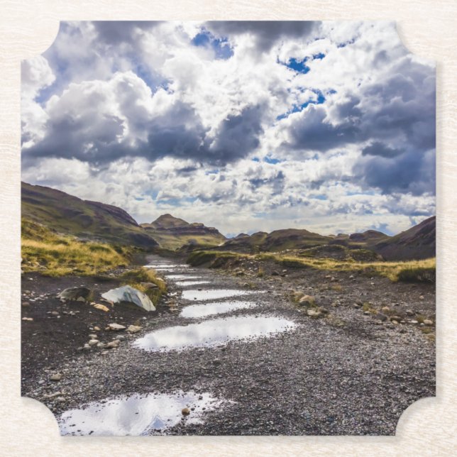 Rainy Day in Torres Del Paine NP Underlägg Papper (Framsida)