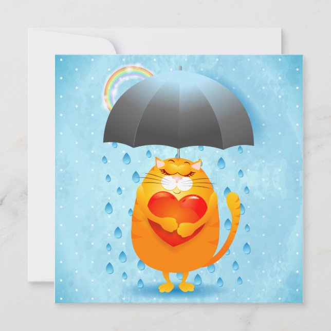 Rainy Day Inbjudningar (Framsida)