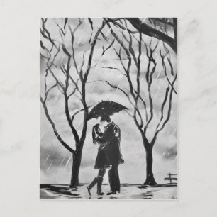 Rainy Day kisses Vykort