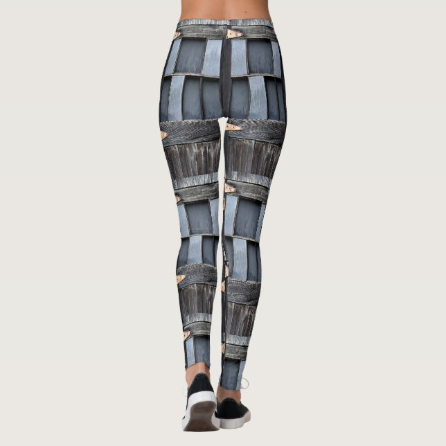 Rainy Day Land Blue Barn Leggings (Baksida)