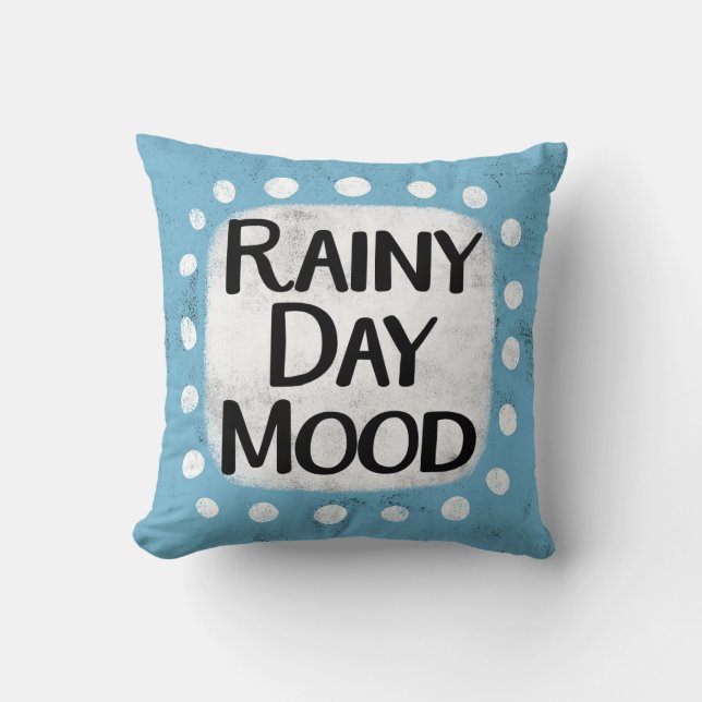 Rainy Day Mood Dekorativ kudde (Framsida)