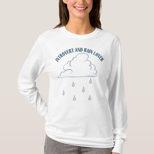 Rainy Day Mood T Shirt (Framsida)