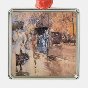 Rainy Day on Femte Avenue (New York City) Julgransprydnad Metall