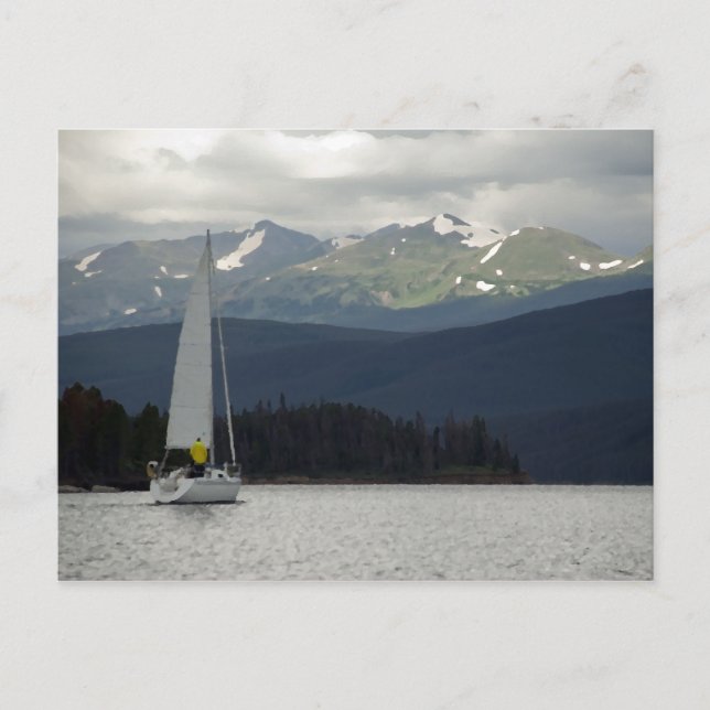 Rainy Day Sailor Vykort (Framsida)