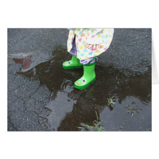 Rainy Days Hälsningskort