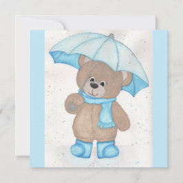 Rainy Daze Nalle Inbjudningar