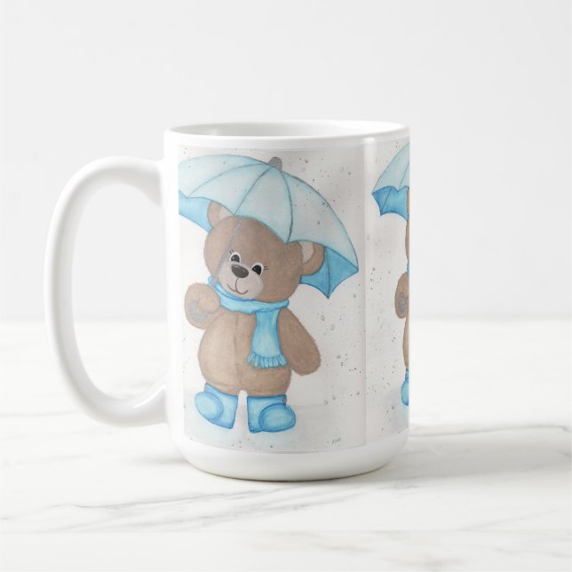 Rainy Daze Nalle Kaffemugg (Vänster)