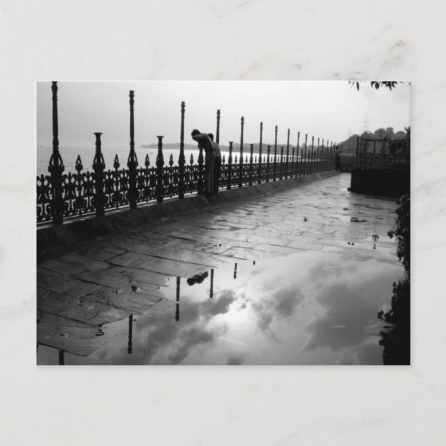 Rainy Evening Vykort (Framsida)