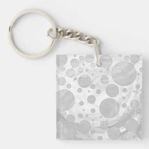 Rainy Himlar Grått Polka dots
