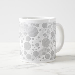 Rainy Himlar Grått Polka dots Jumbo Mugg