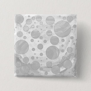 Rainy Himlar Grått Polka dots Knapp