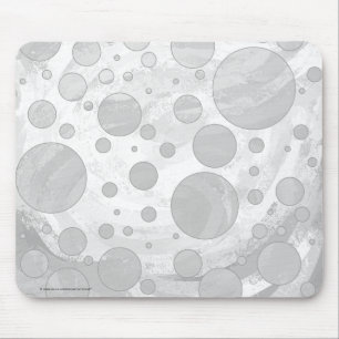 Rainy Himlar Grått Polka dots Musmatta