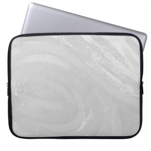 Rainy Himlar Grått Swirl Laptop Sleeve