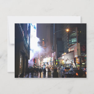 Rainy NYC Vykort