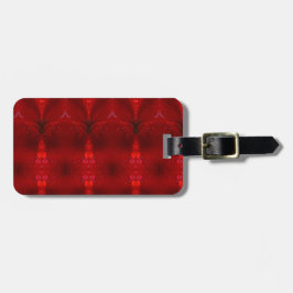 Rainy Red Dianthus 5 Bagagebricka