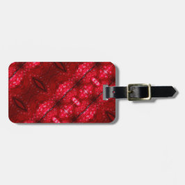 Rainy Red Petunia Ikat 3 Bagagebricka