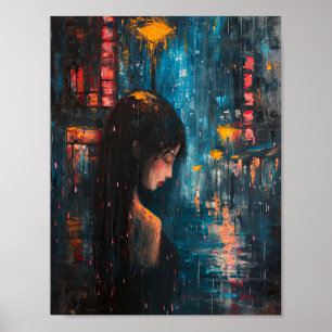 Rainy Rhapsody: En serenad i staden Poster