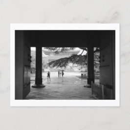 Rainy Season: Zojoji Temple, Tokyo Vykort