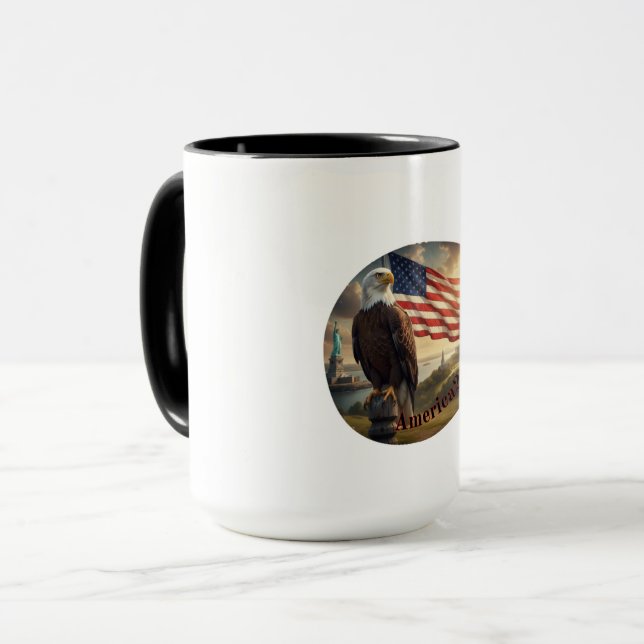 Raise a Mug to 250 Years of Liberty. Mugg (Framsida vänster)