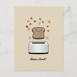 "Raise a Toast!" vykort