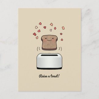 "Raise a Toast!" vykort