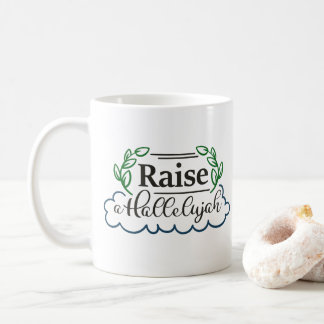 Raise en Halleluja Psalm 150:6 Kaffemugg