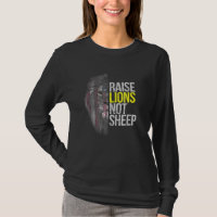 Raise Lejon Not Sheep - American Patriot - Fearles