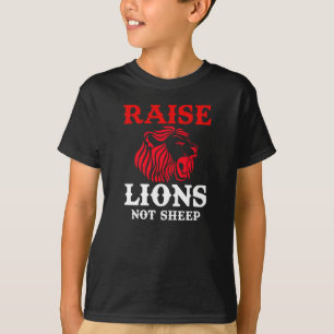 Raise Lejon Not Sheep Fresh Shepherd Lejon T Shirt