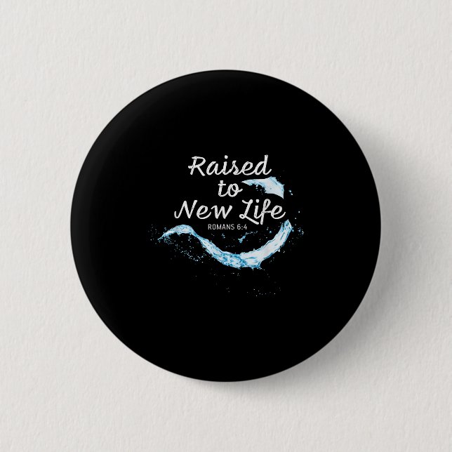Raised To New Life Christian Faith Church Baptism  Knapp (Framsida)