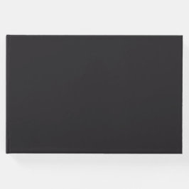 Raisin Black Solid Färg Gästböcker