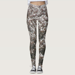 Raisin Blommar Mönster Legging