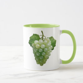Raisin Vert Réaliste Mugg