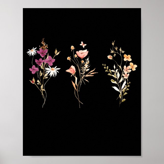 Raising A Wildflower And Wildflower  Poster (Framsidan)