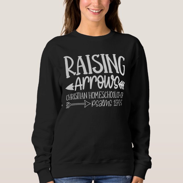 Raising Arrows Christian Homeschool Co Op T Shirt (Framsida)