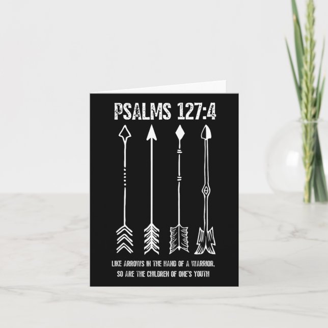 Raising Arrows Psalm 127;4 Mors dag Christian B Kort (Framsida)
