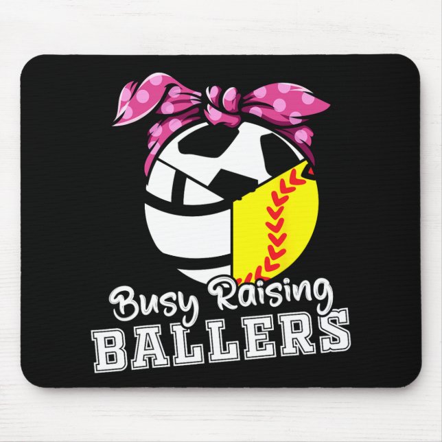 Raising Ballers - Ljudig softball Volleyball-fotbo Musmatta (Framsidan)
