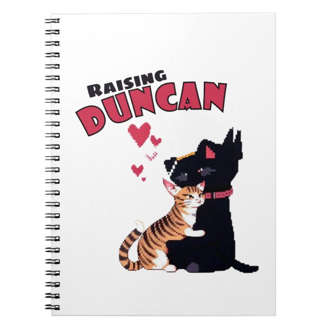 Raising Duncan Anteckningsbok (Framsidan)