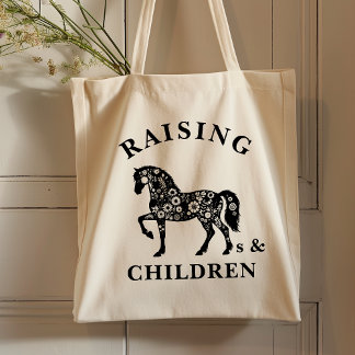 Raising Horses & Children Wildblomma Equestrian Tygkasse