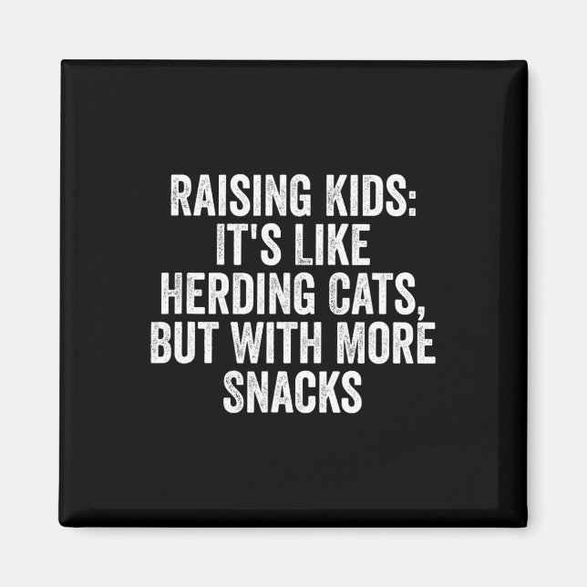 Raising Kids It39s like Samlare Cats Magnet (Framsidan)
